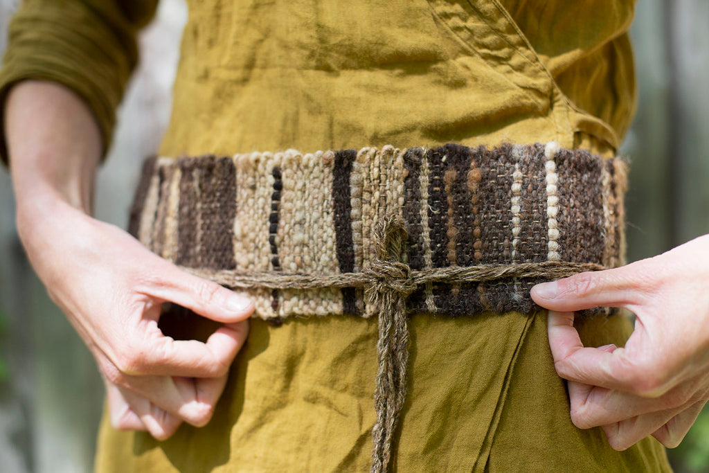 Woven womb belt