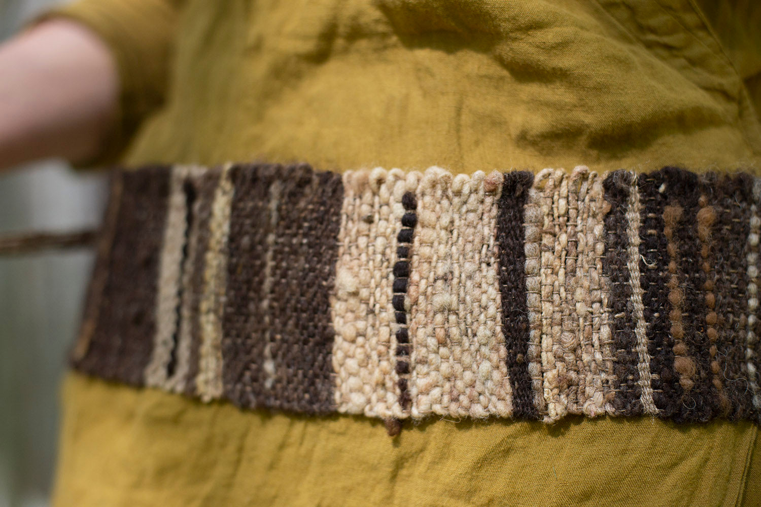 Woven womb belt