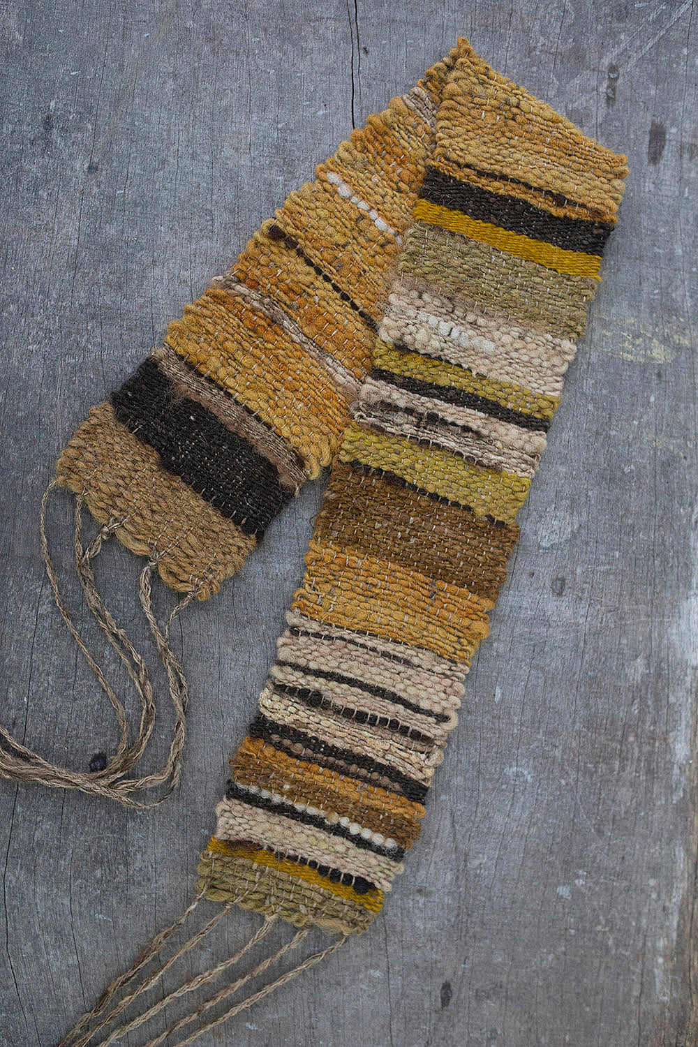 Woven womb belt
