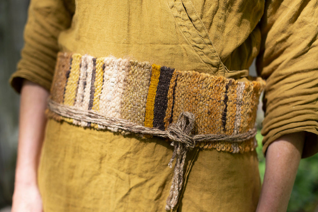 Woven womb belt