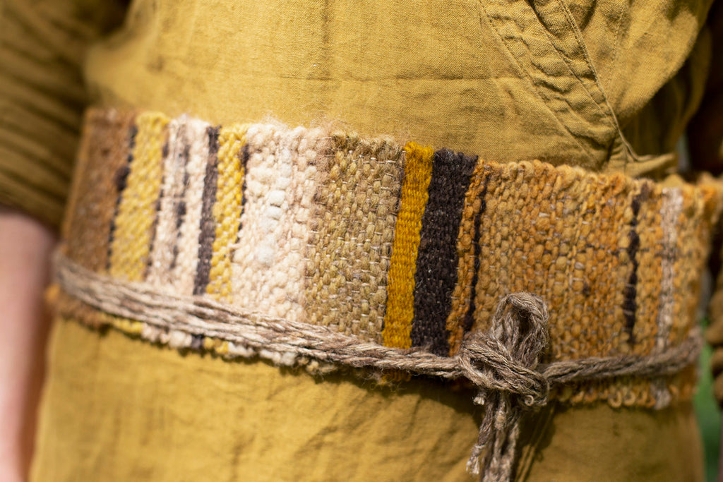 Woven womb belt