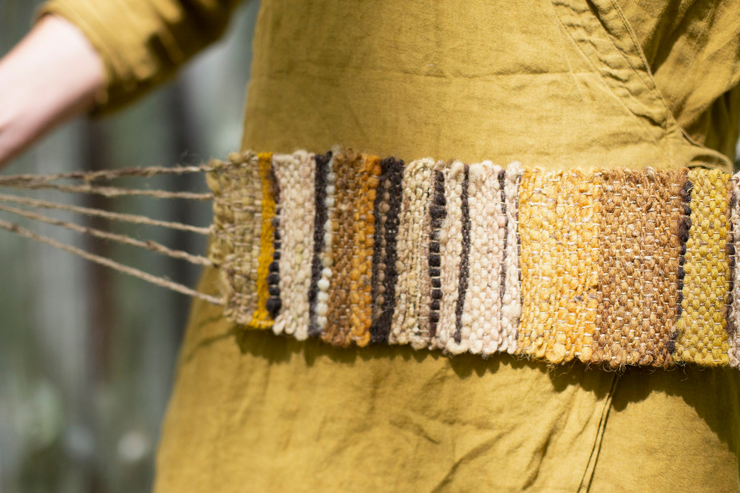 Woven womb belt