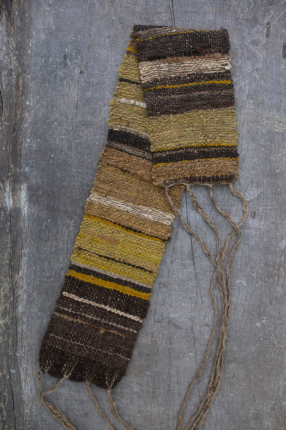 Woven womb belt