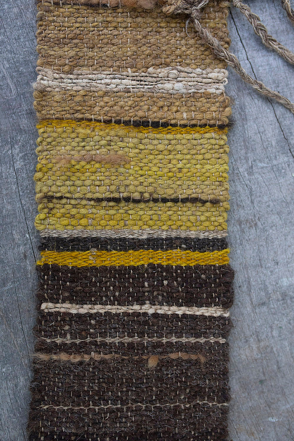 Woven womb belt