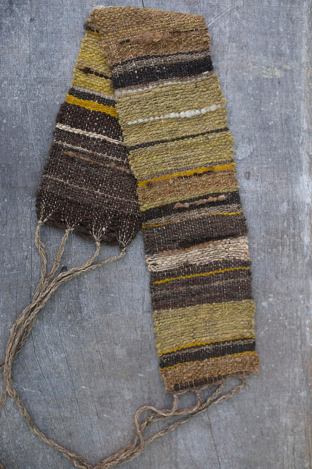 Woven womb belt